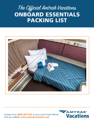 Onboard Essentials Packing List